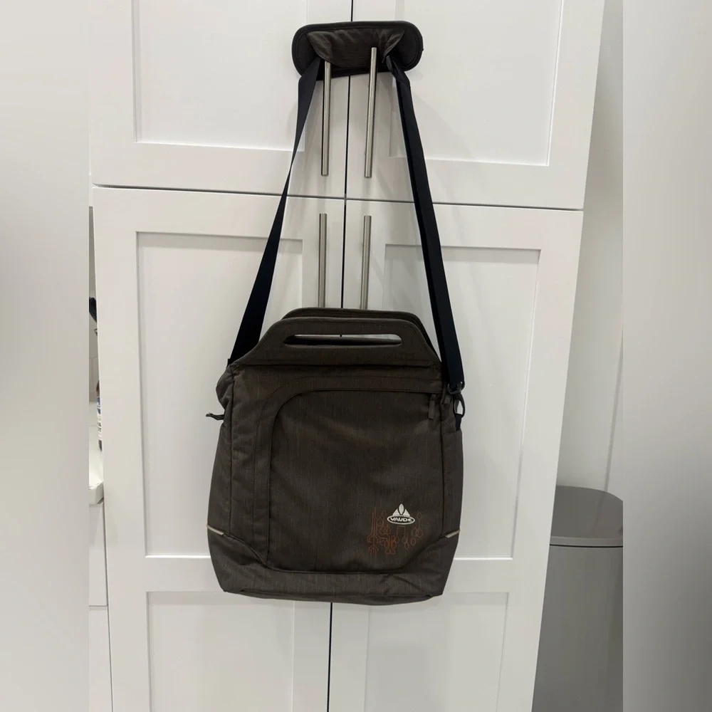 Vaude Eva’s Shopper Convertible Bike Pannier Shoulder Bag Brown